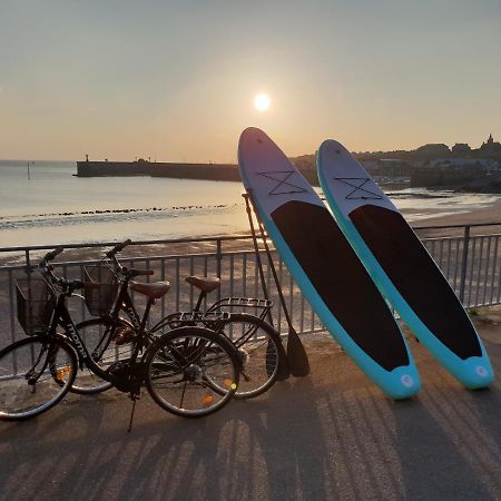 Un Balcon Sur La Mer, Acces Direct A La Plage Granville Bagian luar foto