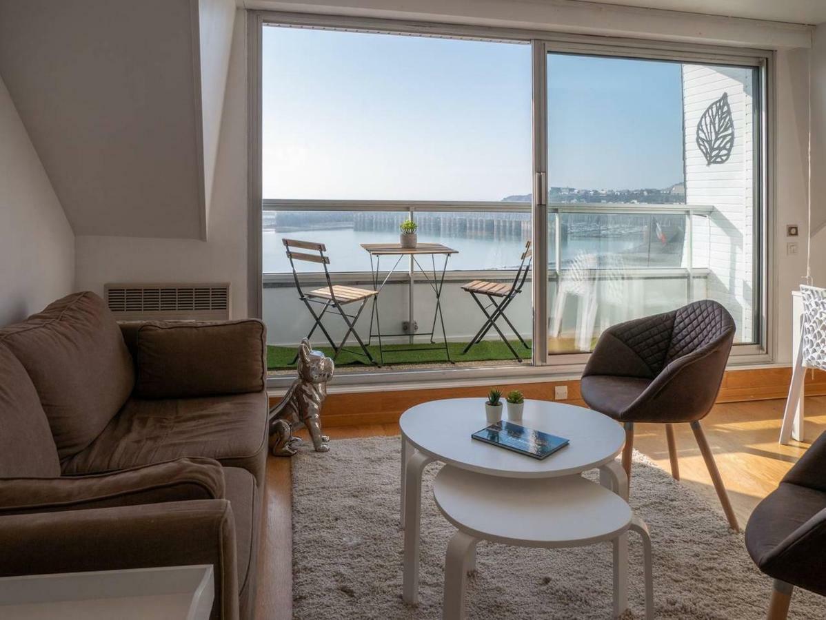 Un Balcon Sur La Mer, Acces Direct A La Plage Granville Bagian luar foto