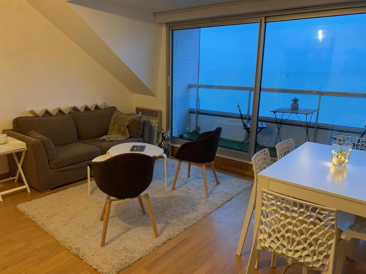 Un Balcon Sur La Mer, Acces Direct A La Plage Granville Bagian luar foto
