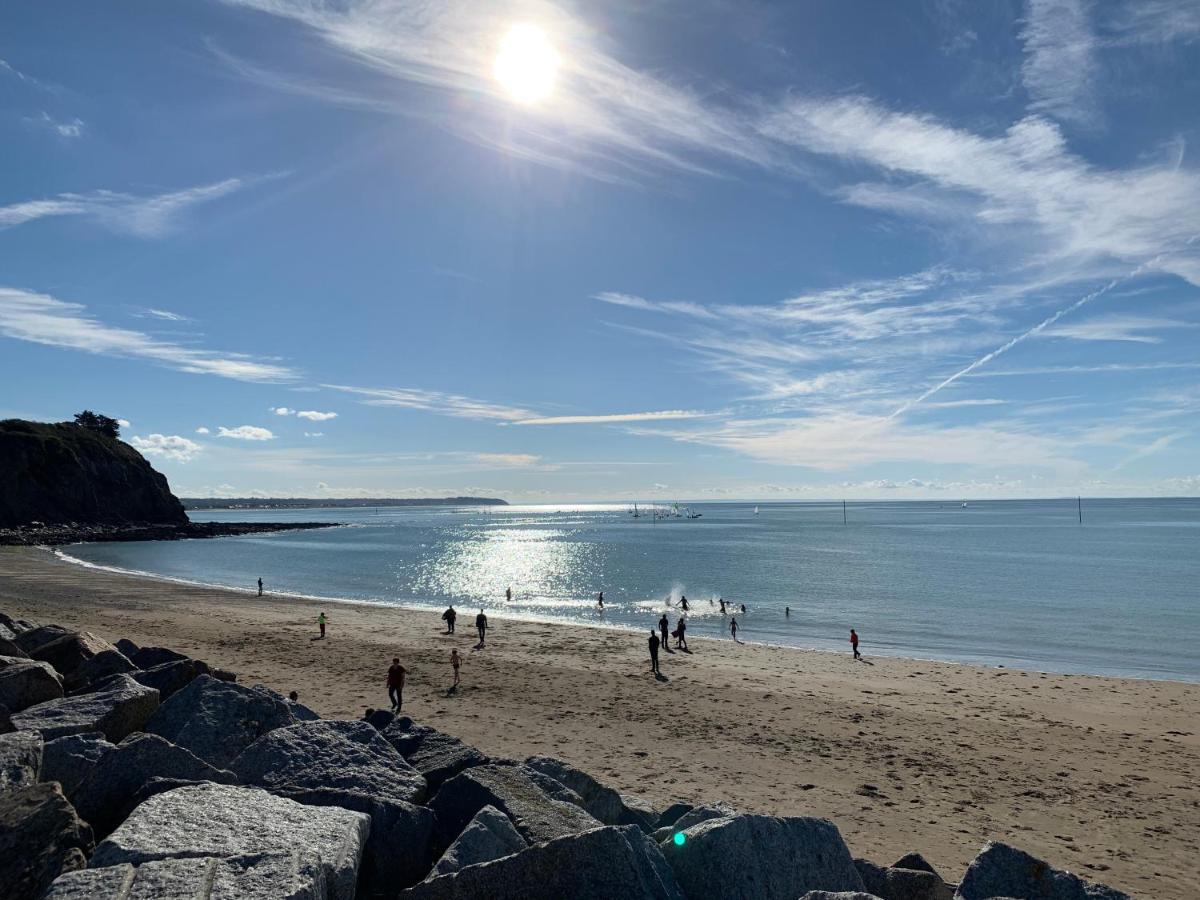 Un Balcon Sur La Mer, Acces Direct A La Plage Granville Bagian luar foto